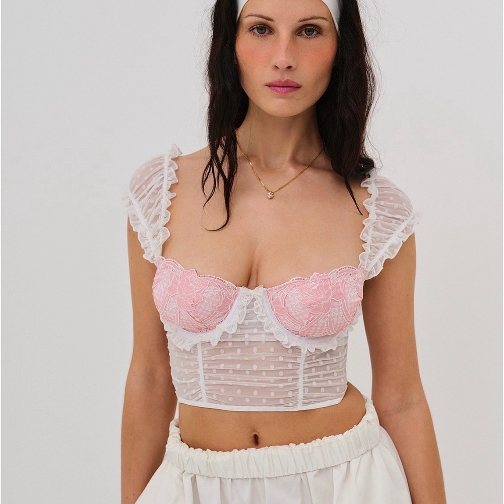 💐For Love And Lemons. Brand new.
Tawny Bustier💐